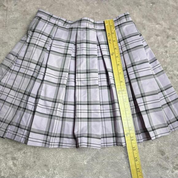 Sugar Thrillz y2k bratcore plaid mini skirt sugar thrillz sz xs nwt - Picture 7 of 7